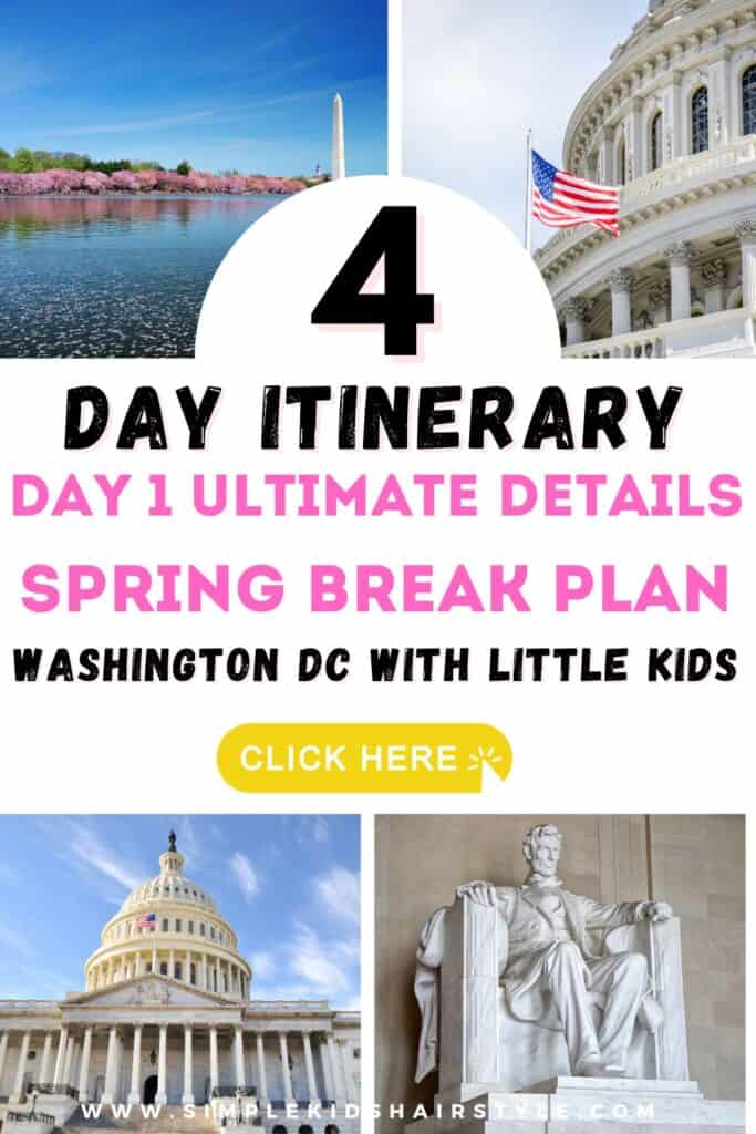 washington dc itinerary 4 days